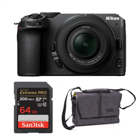 Nikon Z30 + 16-50mm + SD 64gb + Original torba - garancija 3 godine!